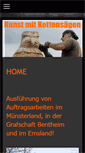 Mobile Screenshot of kunstmitkettensaegen.de